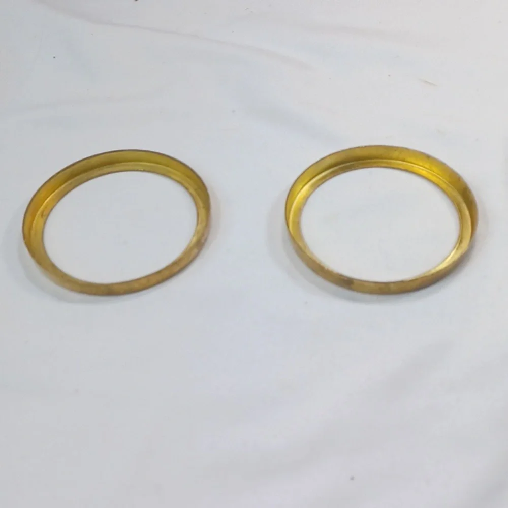 Brass Gold Wall Candle Holder NoGlobes Made In India 5Wx14 L